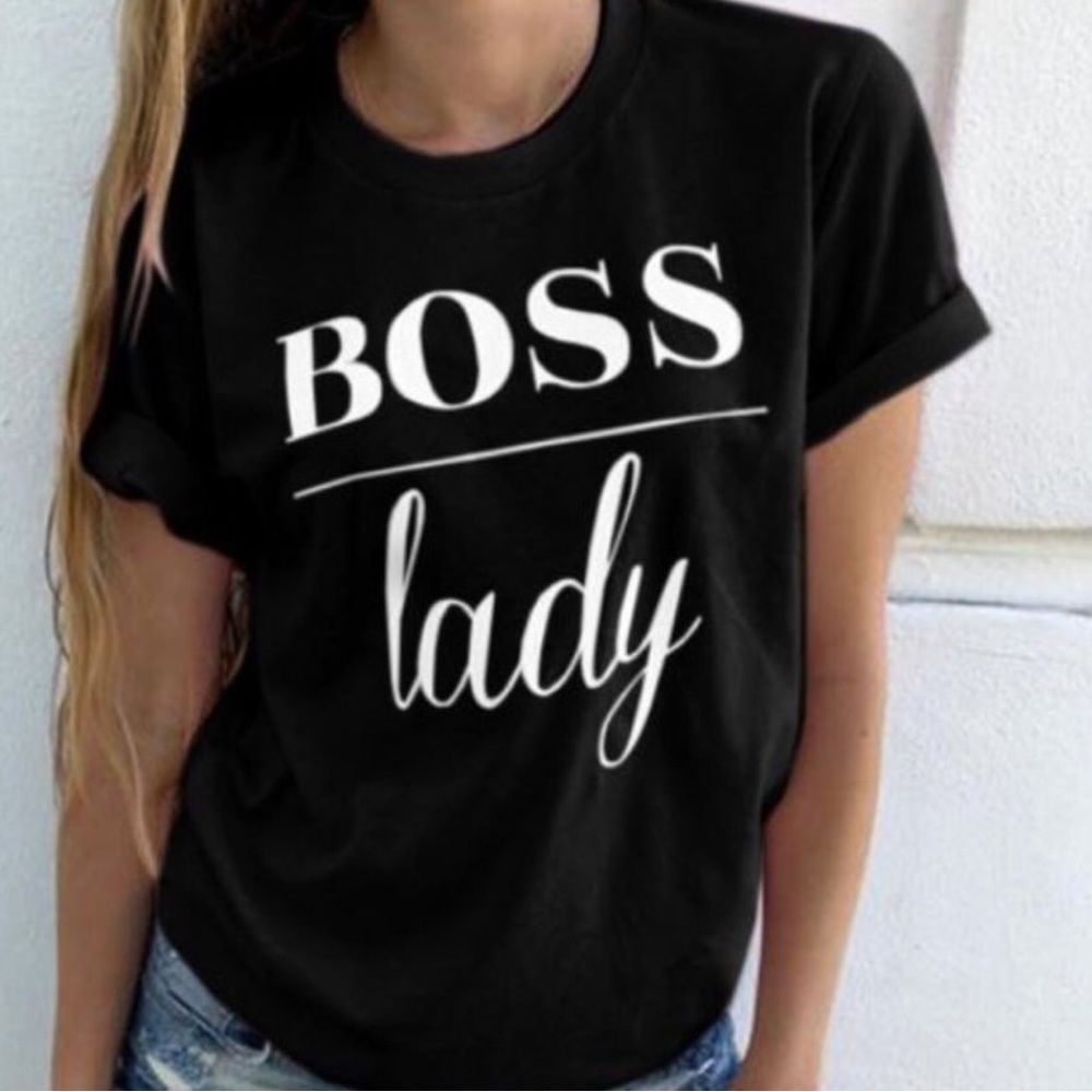 Brand new boss lady shirt❤️